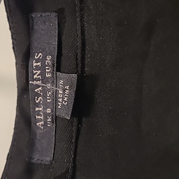 EUC s.4 All Saints Amali Lux Top - Picture 6 of 10